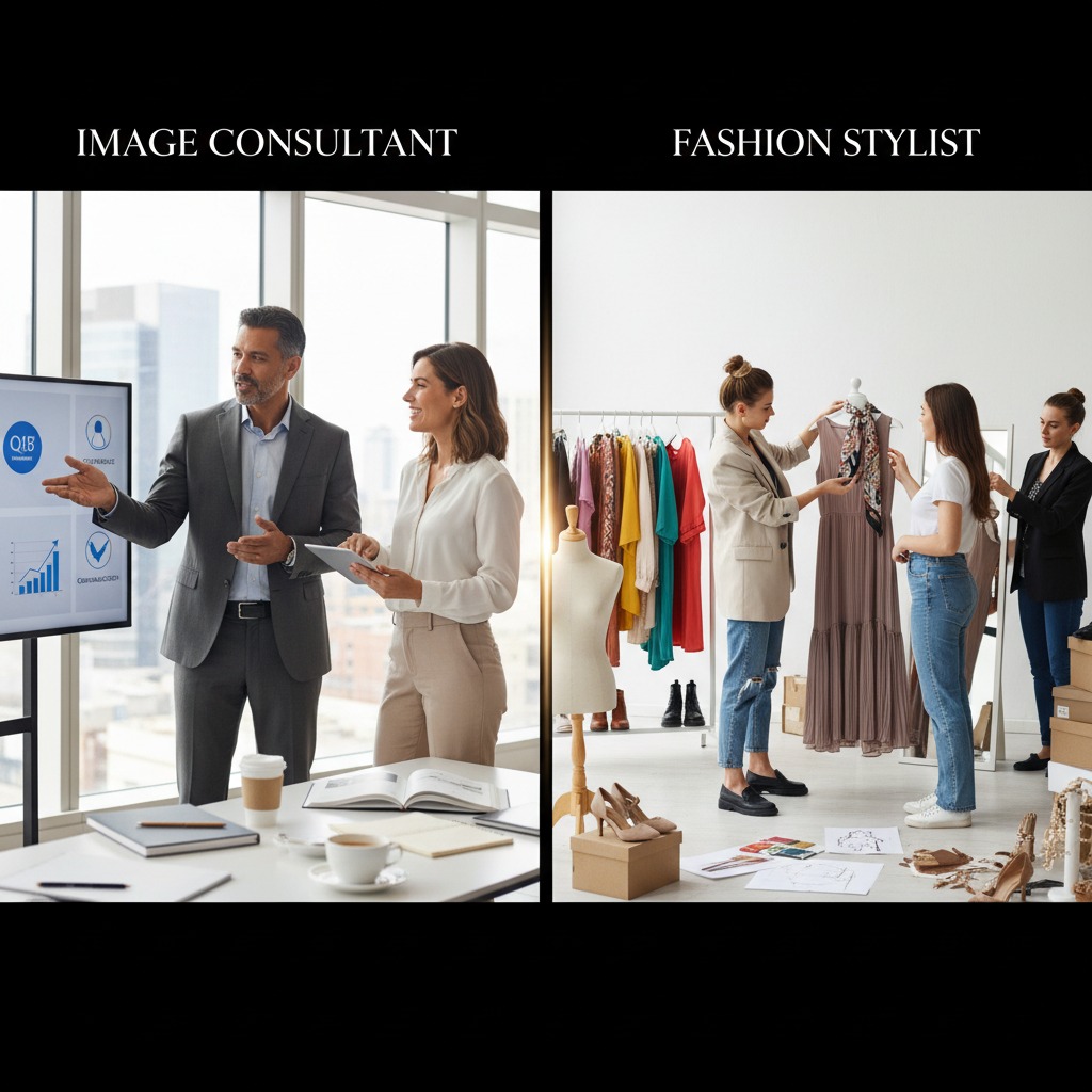 Image consultant verses stylist